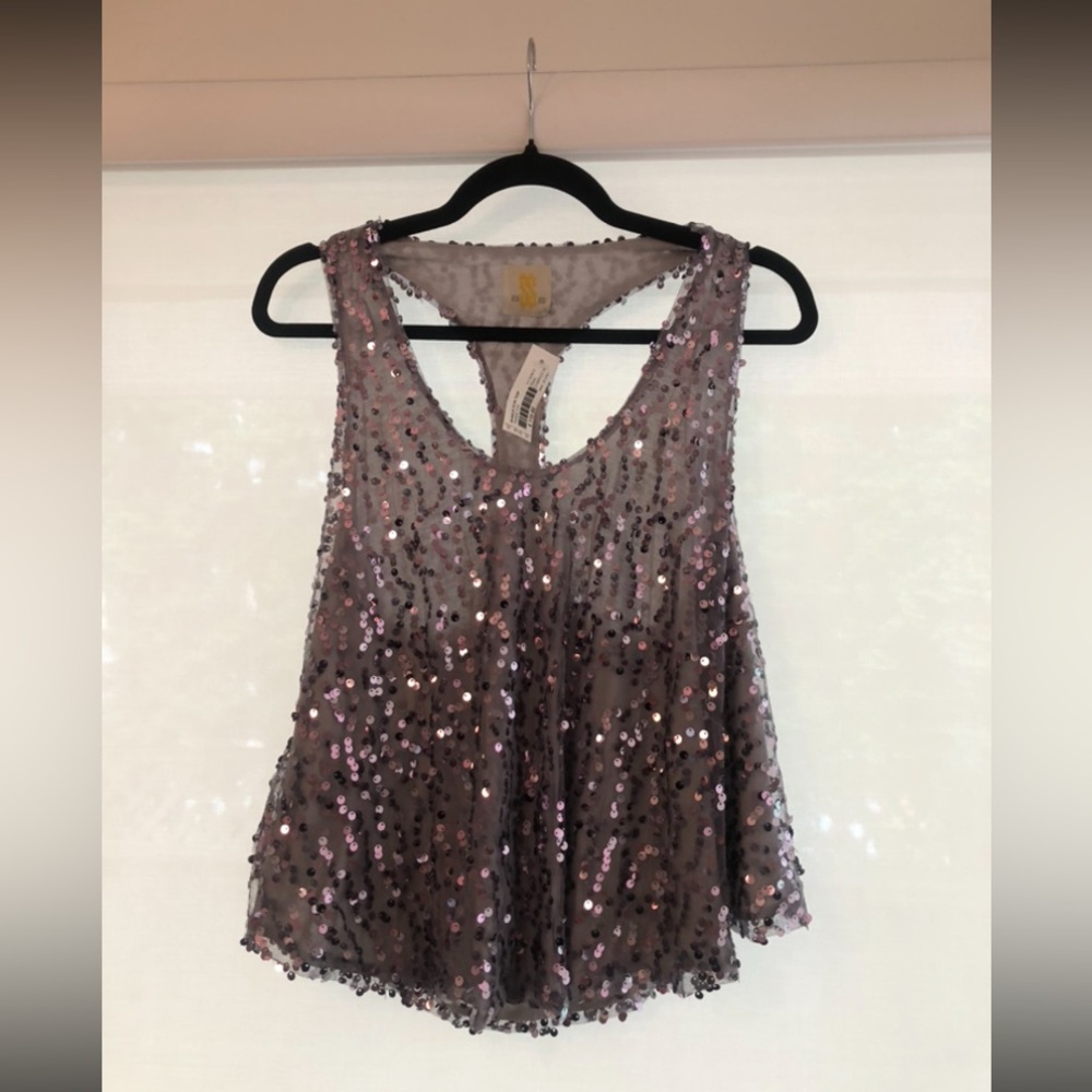 NWT sequin tank